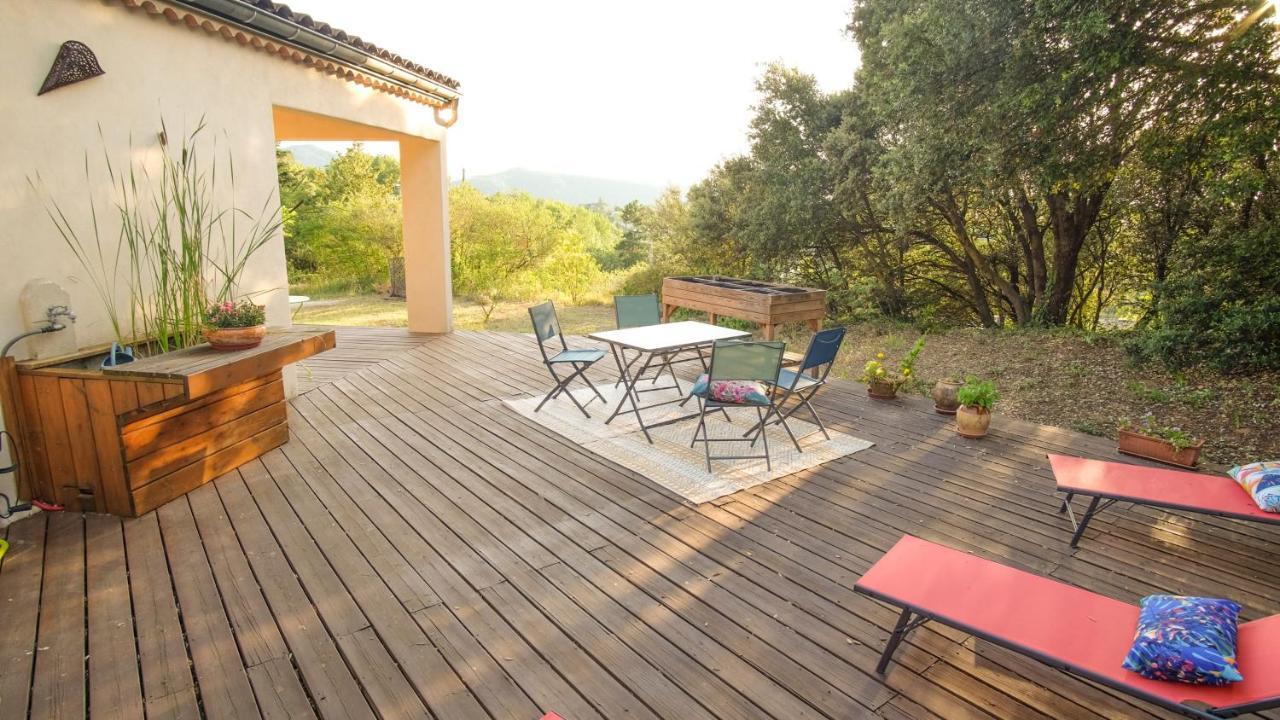 Gite Lechappee Bleue Dromoise - Villa Aouste-sur-Sye Kültér fotó